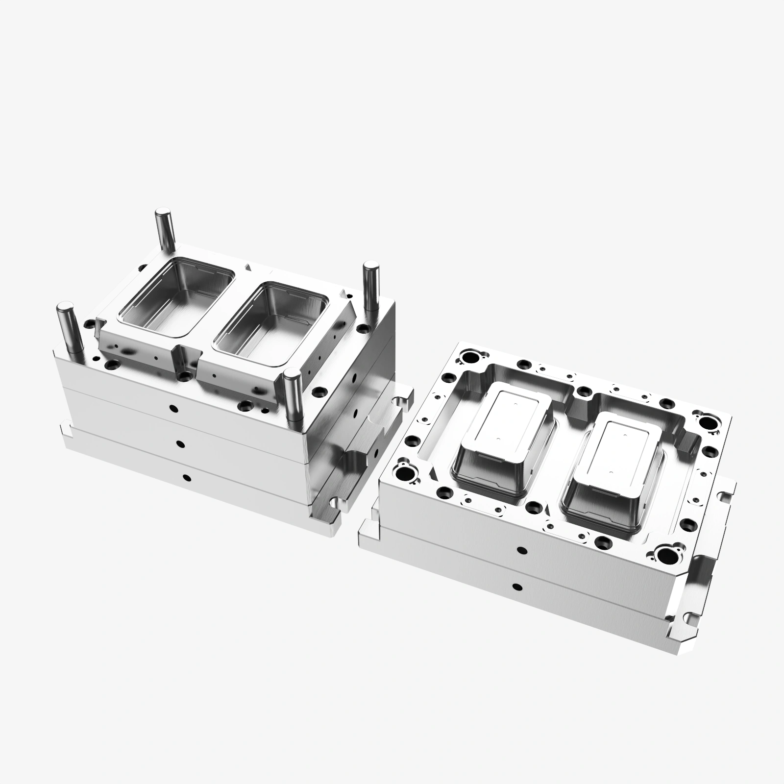 1500 Square Container Molds