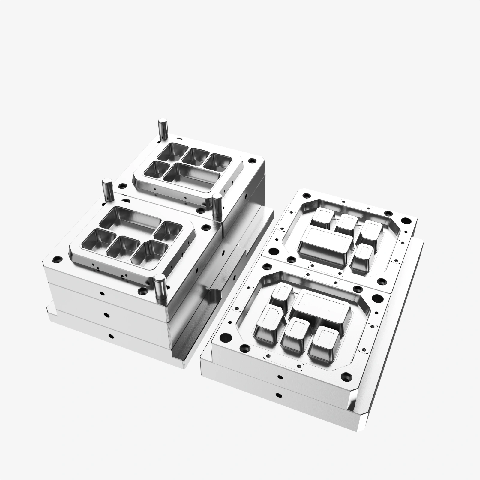 5 Compartment Lunch Box Mold (1)